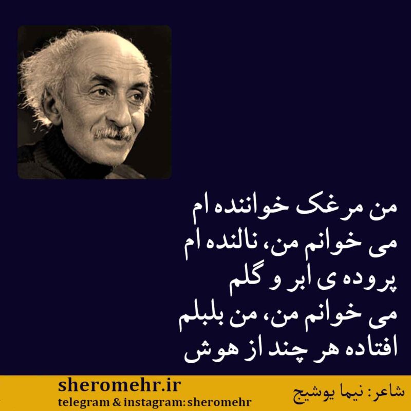 شعر آواز قفس نیما یوشیج