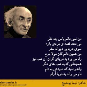 شعر مانلی نیما یوشیج